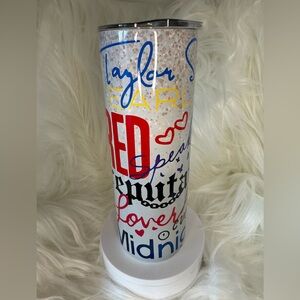 TS Red inspired 20oz. tumbler